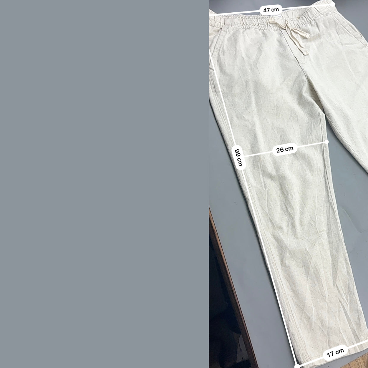 Beige Zara Trousers - Men XL - Very Good
