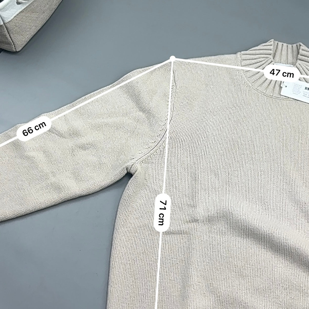 Beige Profuomo Turtleneck - Men XXL - New With Tags