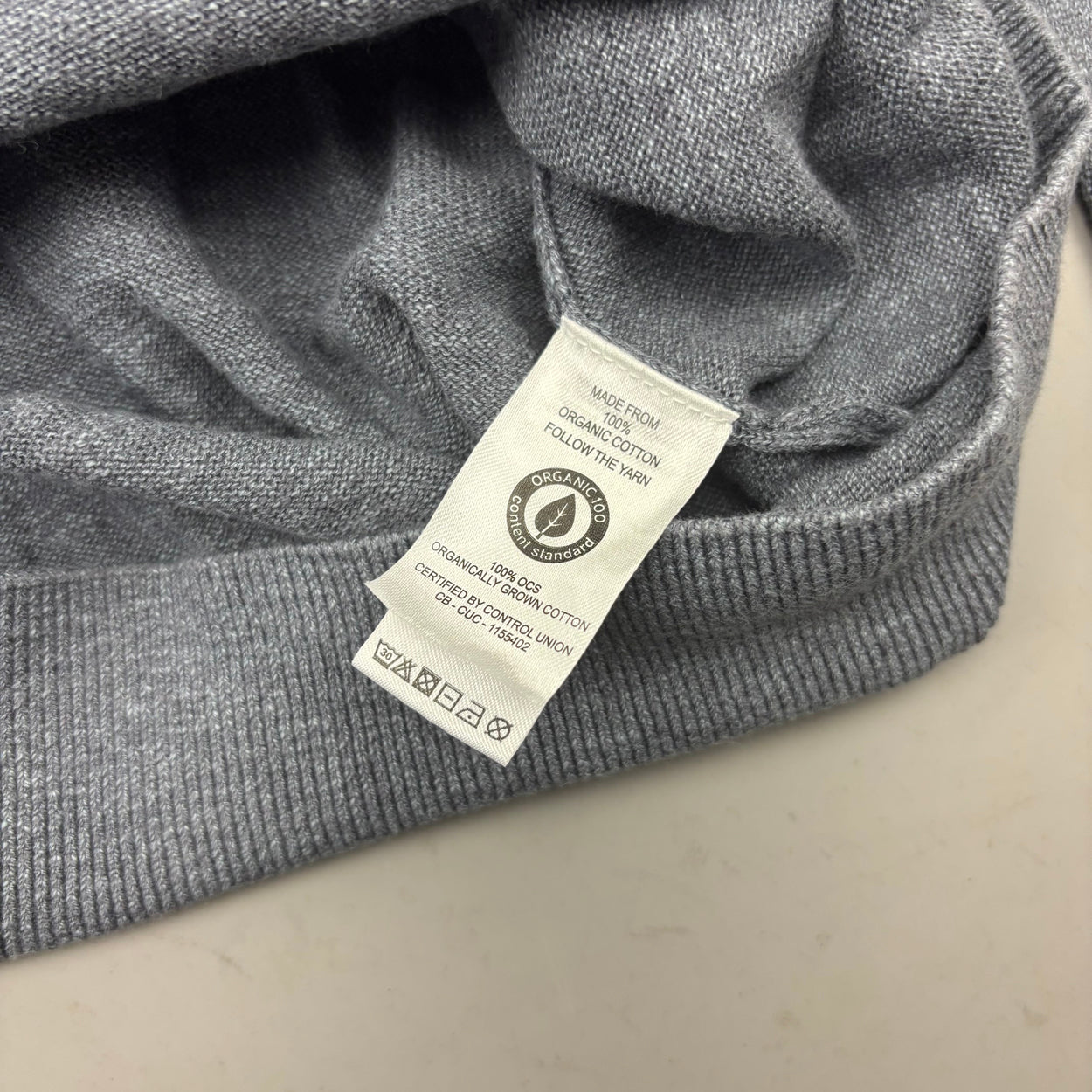 Grey Profuomo Half Zip - Men M - Very Good