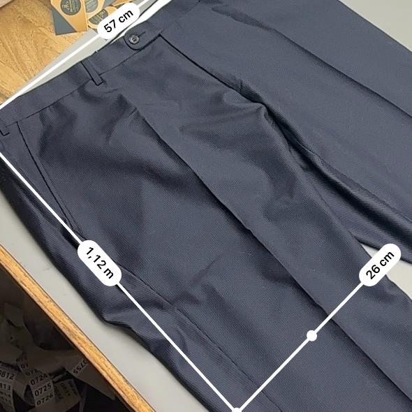 Blue/White Suitsupply Suit Pants - Men W40 - New With Tags