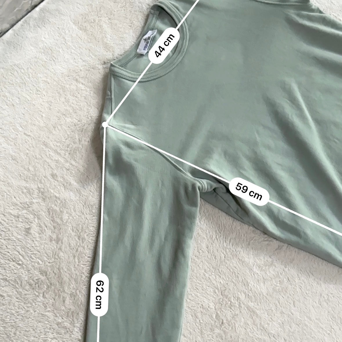 (Army)Green Stone Island Sweater - S - New, Never Worn