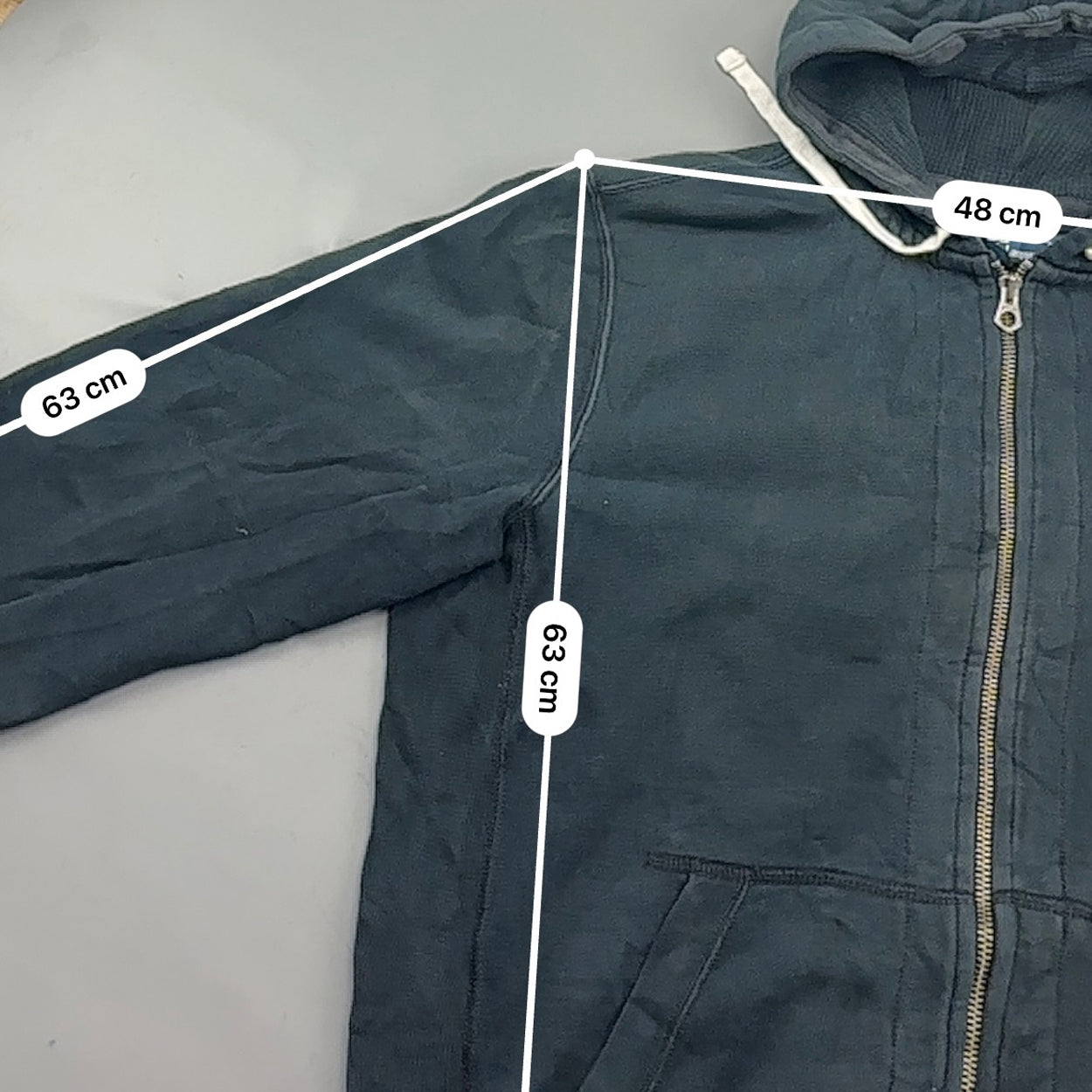 Black Ralph Lauren Zip Vest - Men L - Very Good