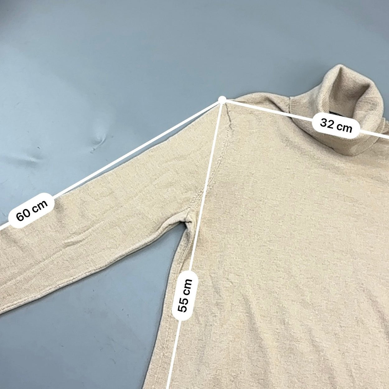 Beige Massimo Dutti Turtleneck - Women S - New - Revaleur