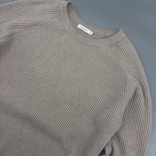 Beige Suitsupply Knitted Sweater - Men M - Very Good - Revaleur