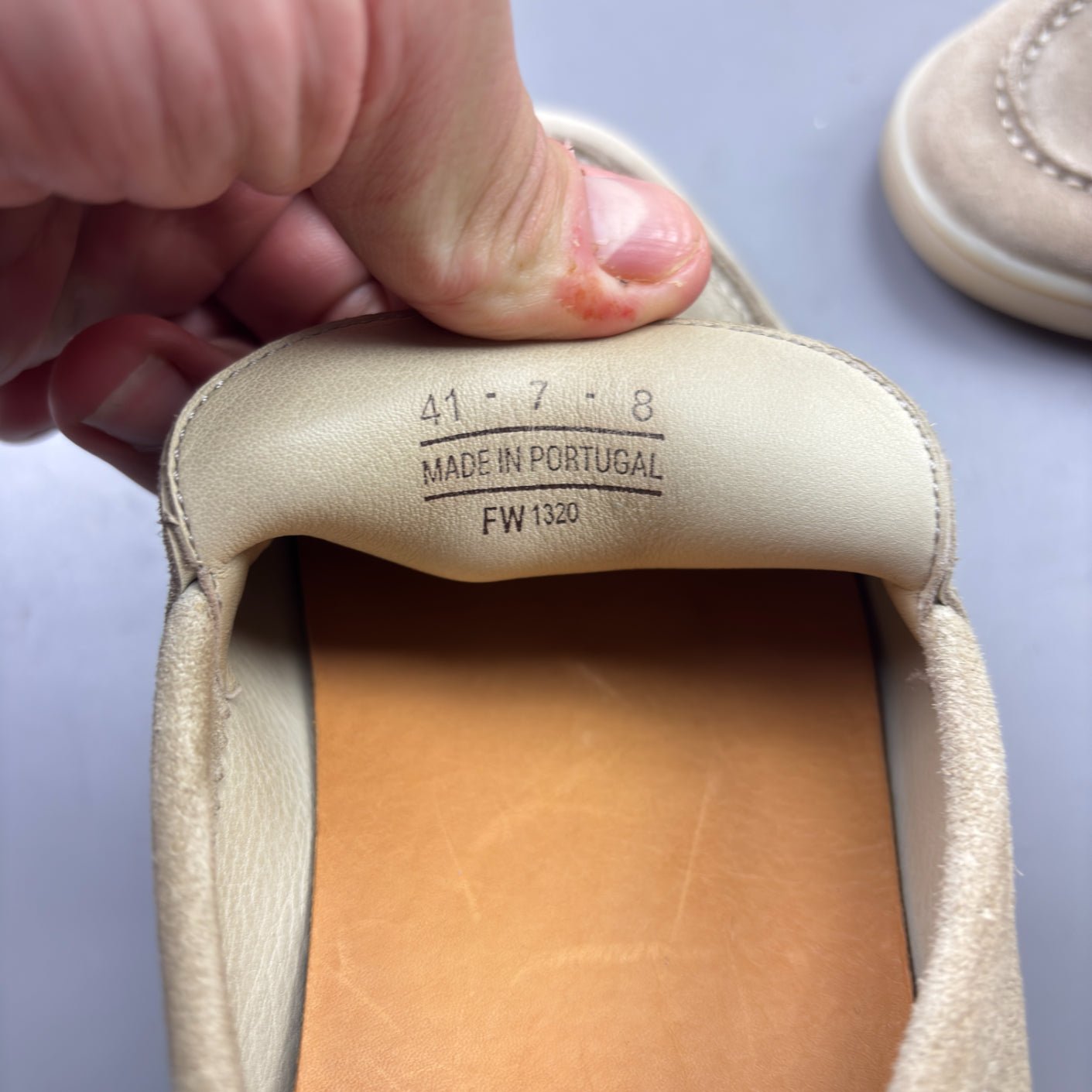 Beige Suitsupply Shoes - Men 41 - Very Good - Revaleur