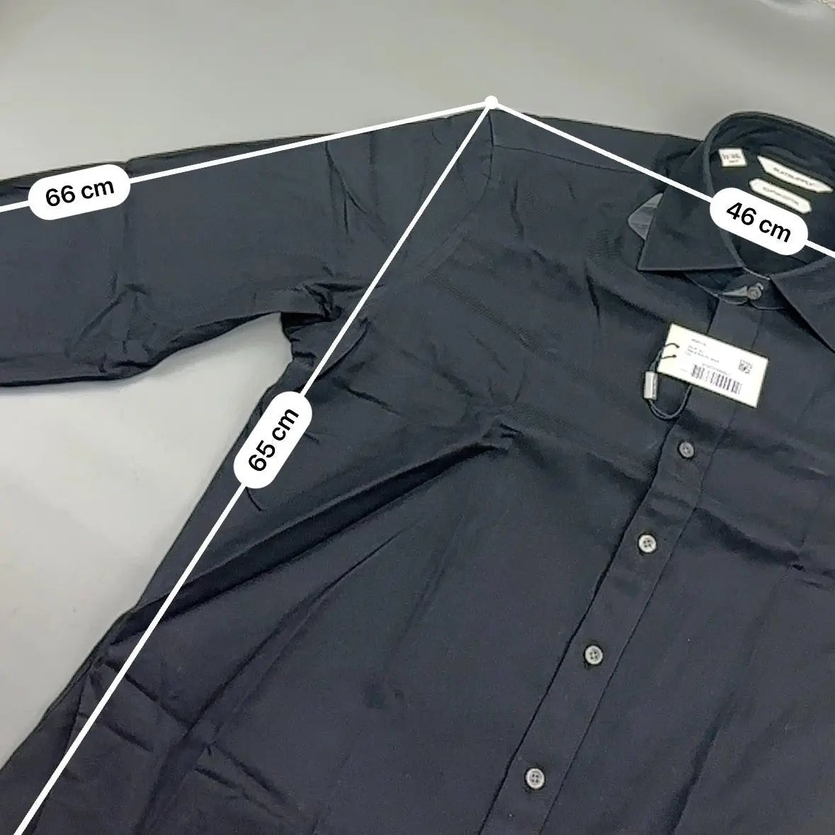 Black Suitsupply Shirt - 42 - New With Tags - Revaleur