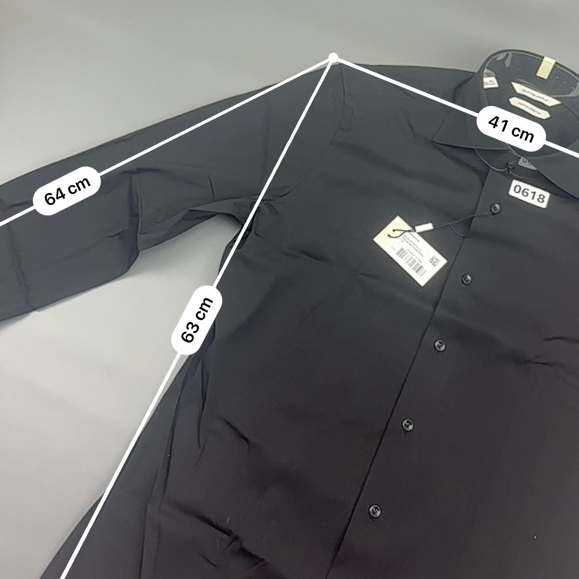 Black Suitsupply Shirt - Men 39 - New With Tags - Revaleur