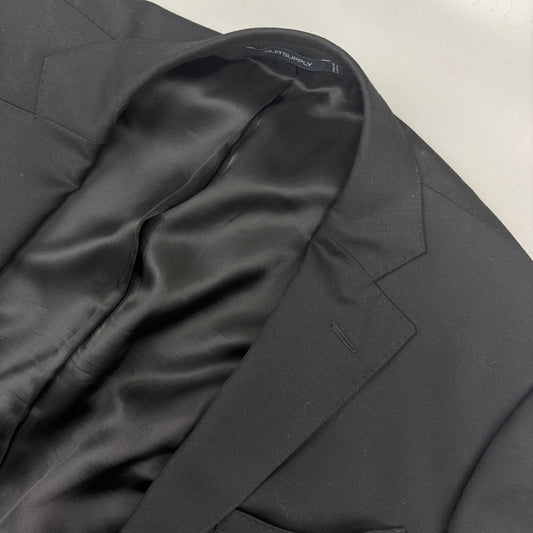 Black Suitsupply Suit - Men Blazer 52 - Very Good - Revaleur
