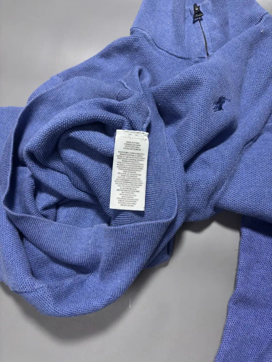 Blue Half Zip Ralph Lauren - S - Excellent Condition - Revaleur
