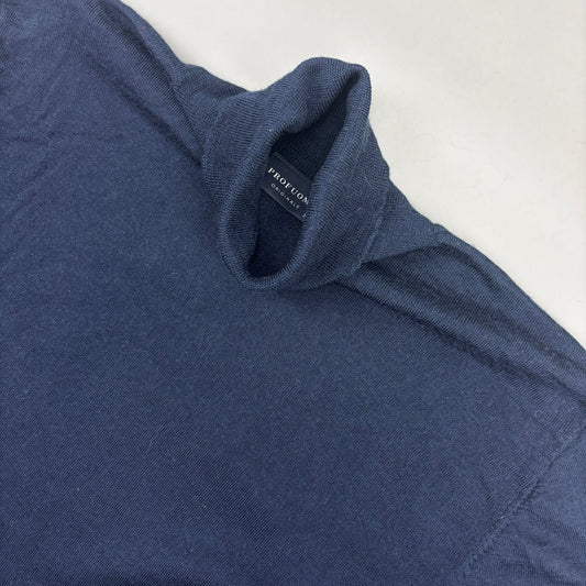 Blue Profuomo Turtleneck - Men XL - New - Revaleur