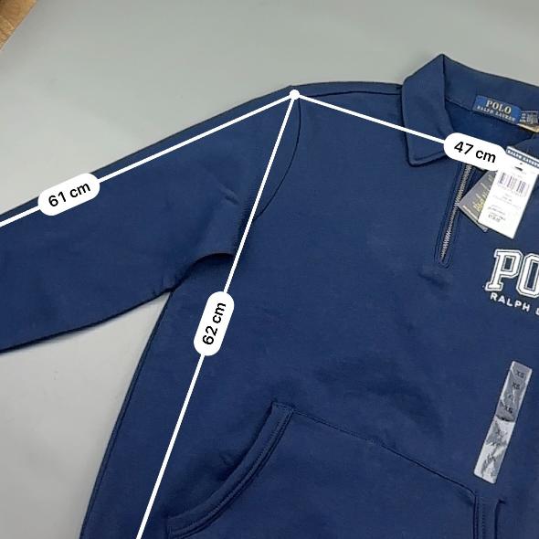 Blue Ralph Lauren Half Zip - Men XS - New With Tags - Revaleur