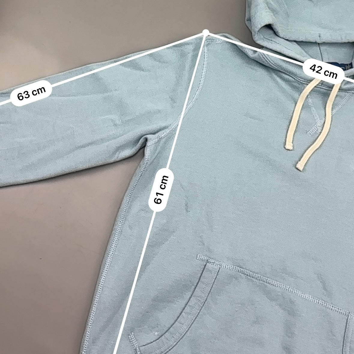 Blue Ralph Lauren Hoodie - Men S - Revaleur