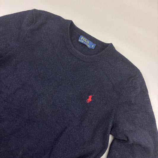 Blue Ralph Lauren Knitted Sweater - Women S - Very Good - Revaleur