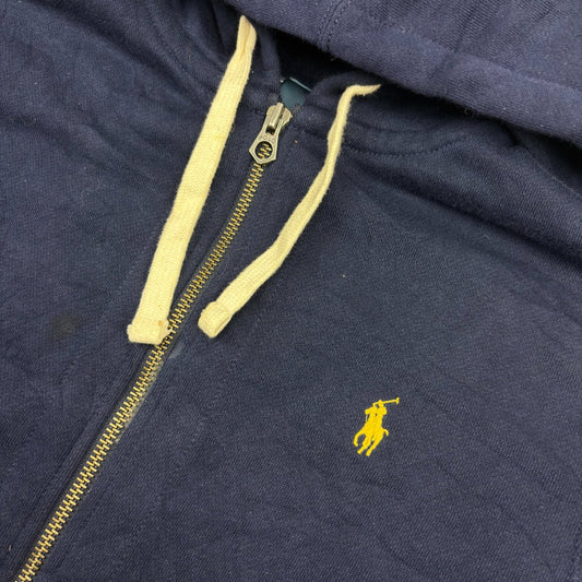 Blue Ralph Lauren Zip Vest - Men M - Very Good - Revaleur