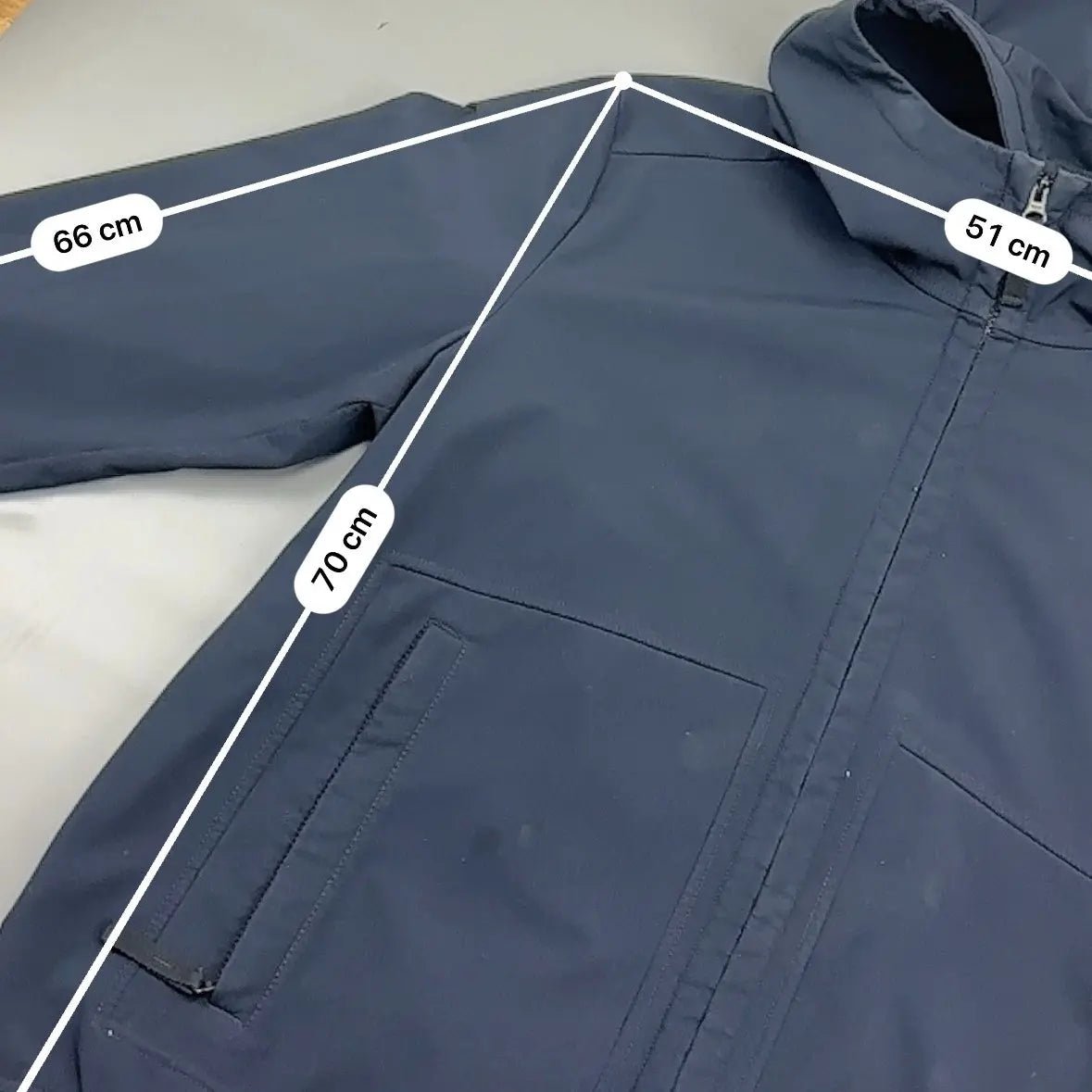 Blue Stone Island Windbreaker - XXL - Very Good - Revaleur