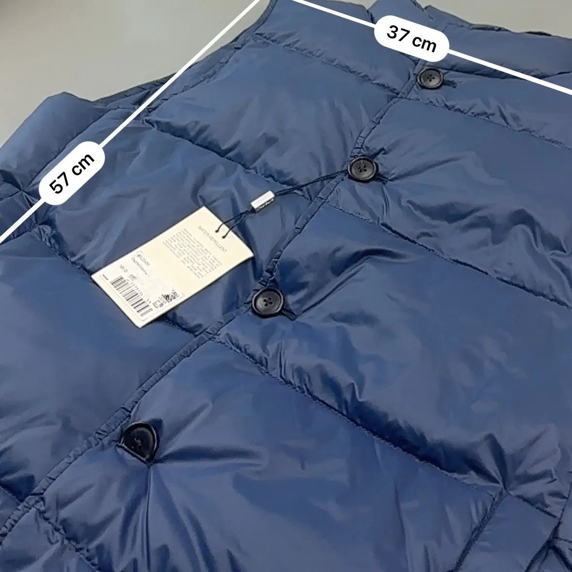 Blue Suitsupply Bodywarmer - Men M - New With Tags - Revaleur