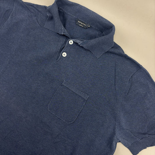 Blue Suitsupply Polo Shirt - Men XL - Very Good - Revaleur