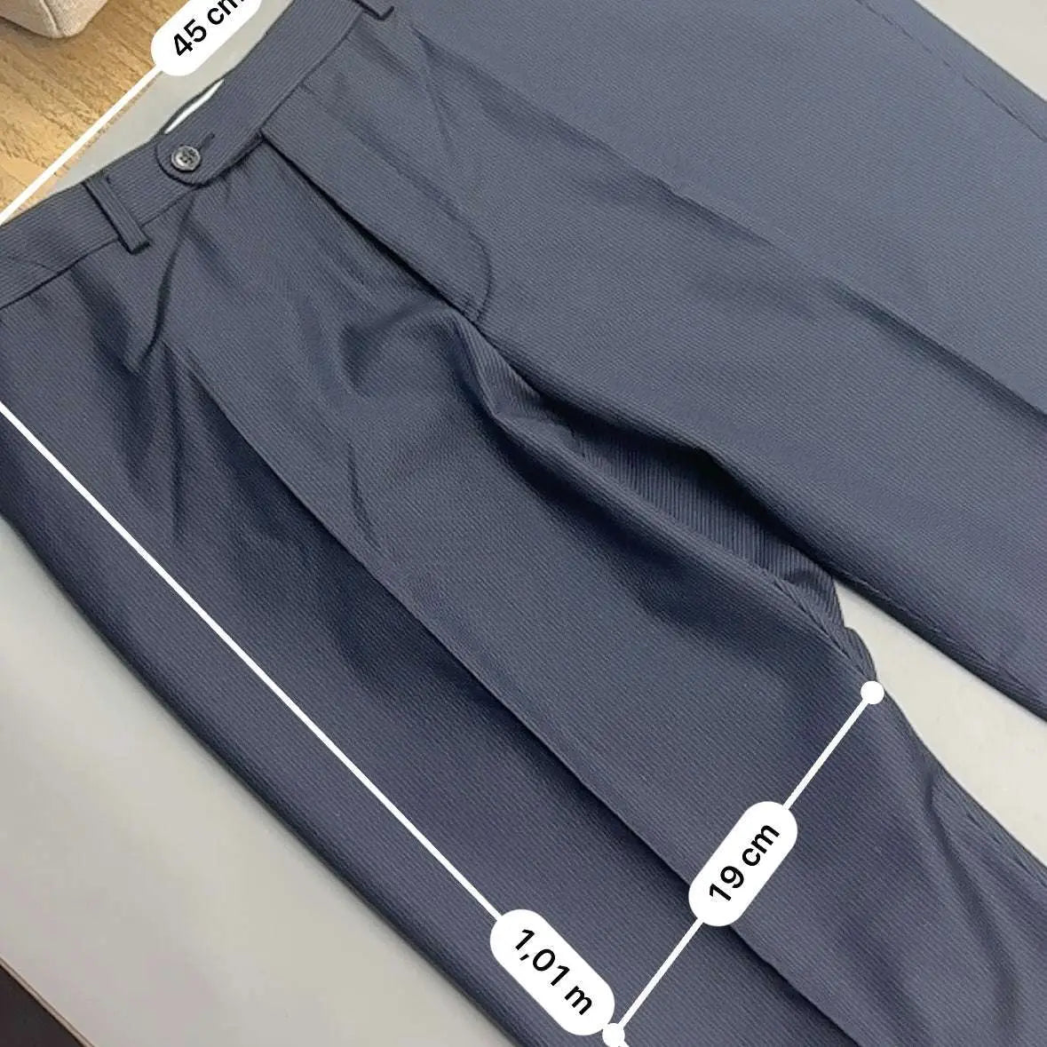 Blue Suitsupply Trousers - W38 - New - Revaleur