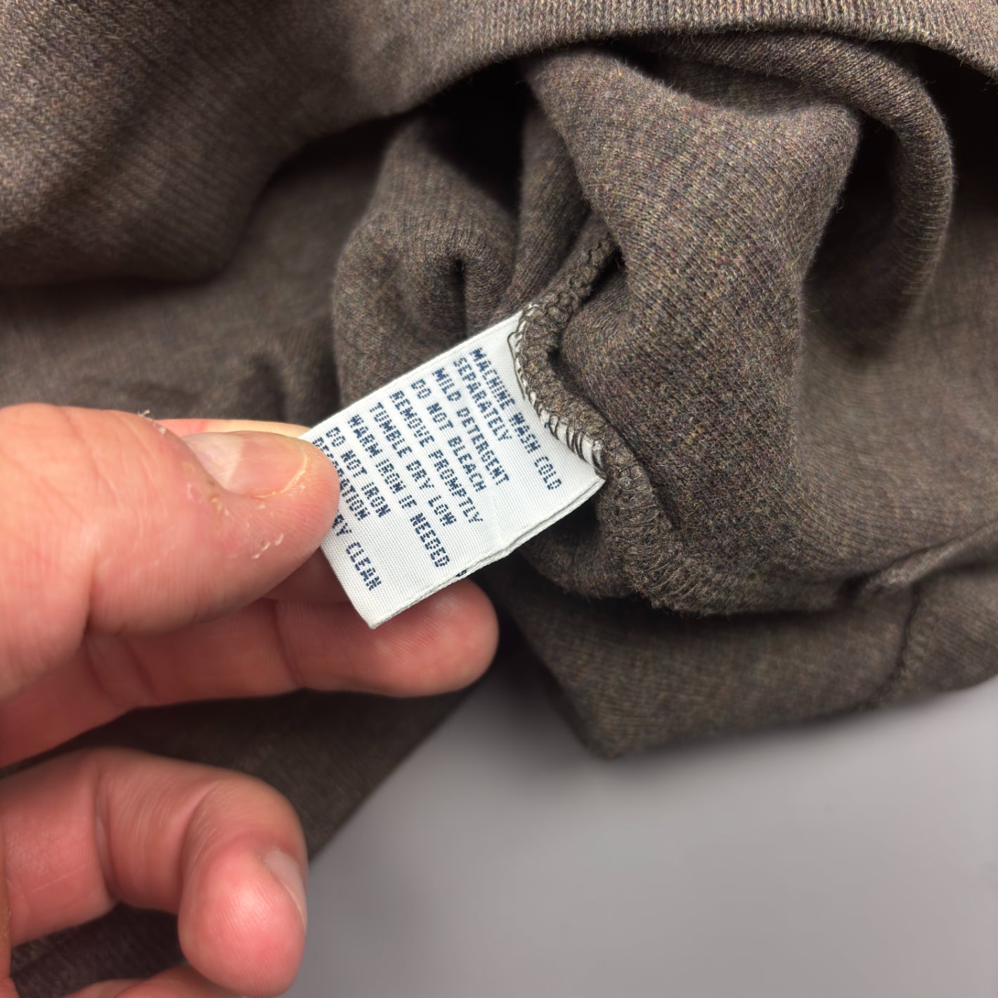 Brown Ralph Lauren Half Zip - Men M - Very Good - Revaleur