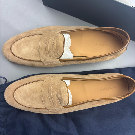 Brown Suitsupply Loafers - Men 42 - New With Tags - Revaleur