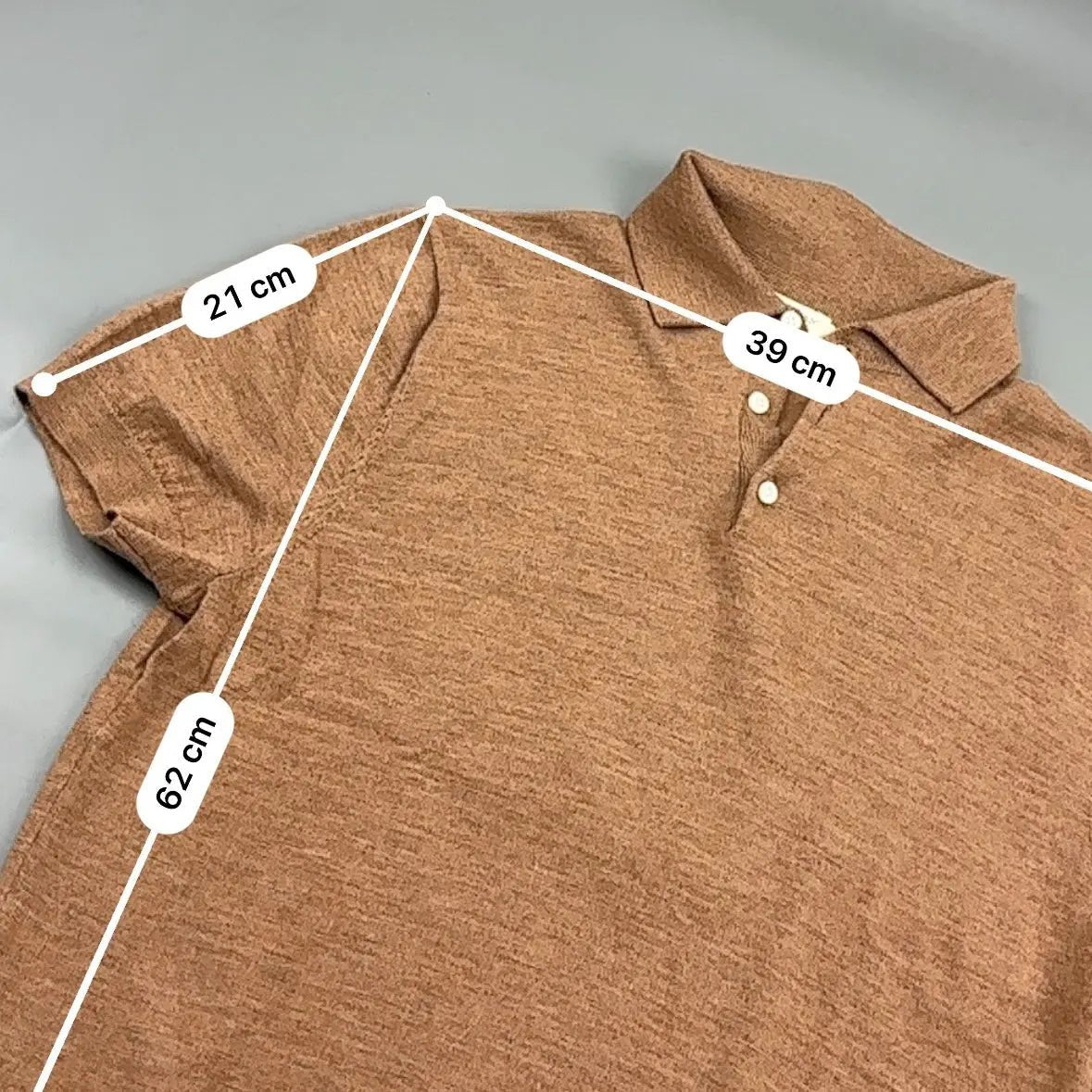 Brown Suitsupply Polo Shirt - L - Very Good - Revaleur