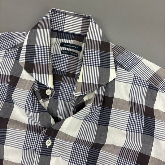 Brown Suitsupply Shirt - Men 39 - Very Good - Revaleur