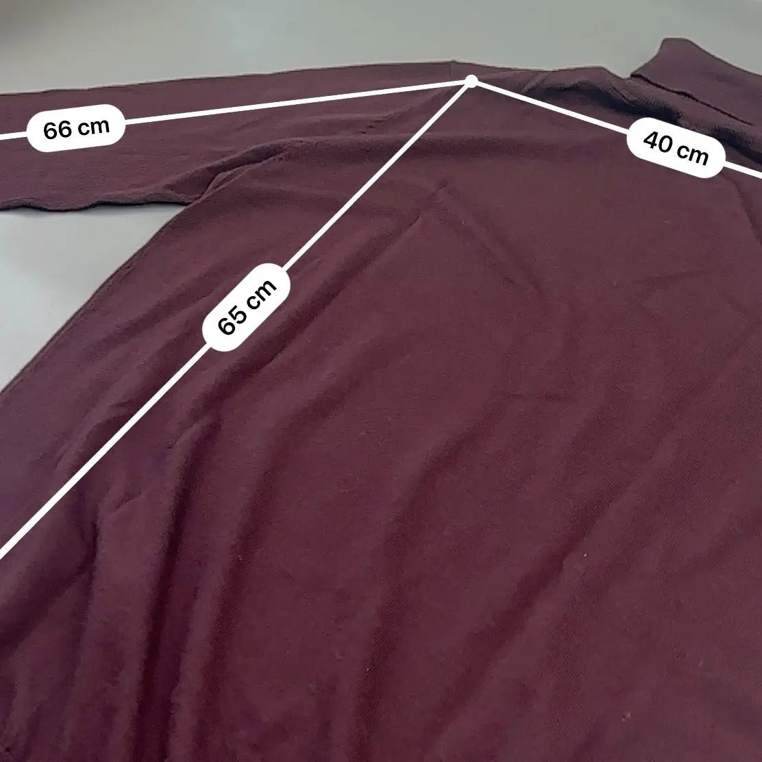 Burgundy Suitsupply Turtleneck - Men M - New With Tags - Revaleur