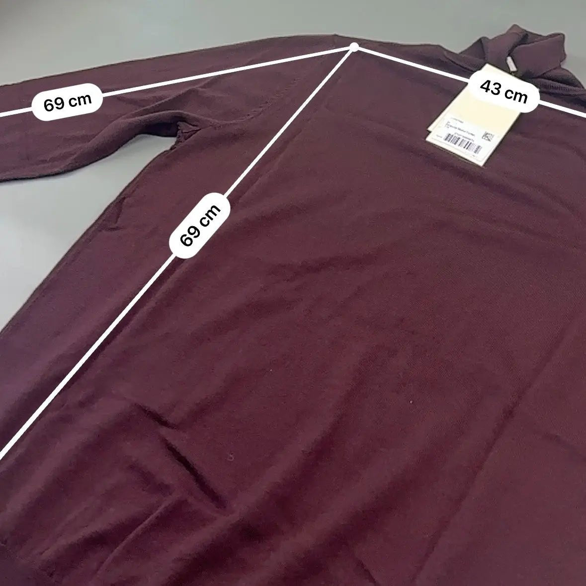 Burgundy Suitsupply Turtleneck - Men S - New With Tags - Revaleur