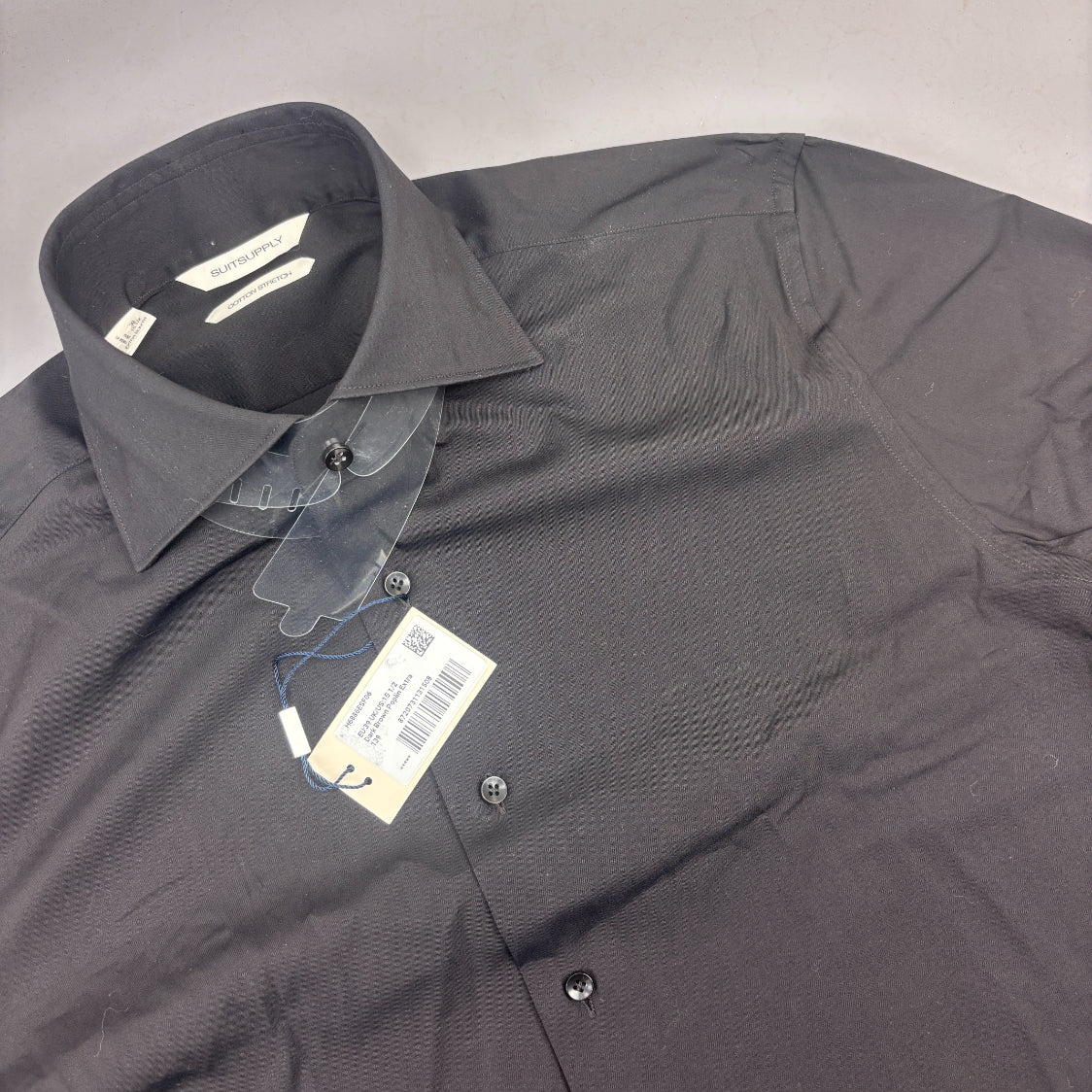 Dark Brown Suitsupply Shirt - Men 39 - New With Tags - Revaleur