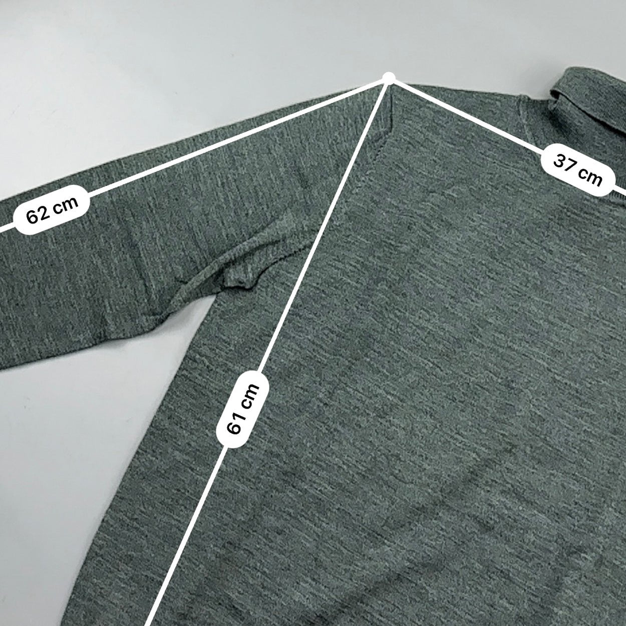 Dark Green Suitsupply Turtleneck - Men XS - New With Tags - Revaleur