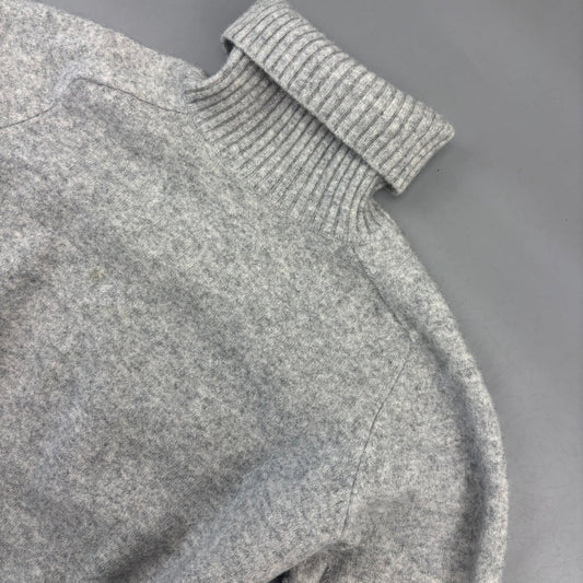Grey Massimo Dutti Turtleneck - Women L - Very Good - Revaleur