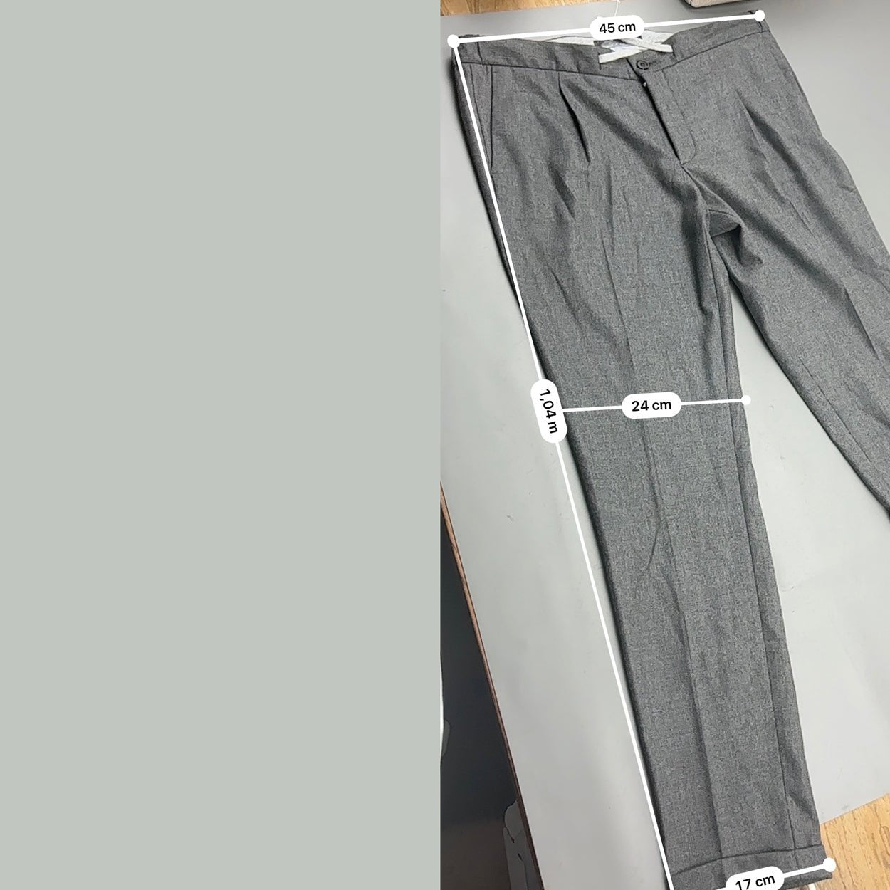 Grey Profuomo Trousers - Men XL - Very Good - Revaleur