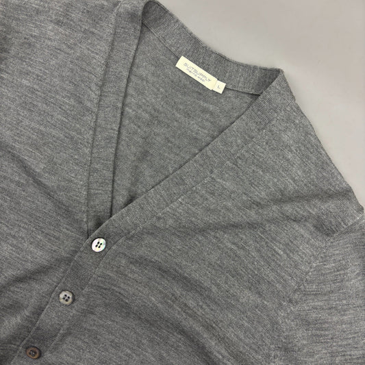 Grey Suitsupply Cardigan - Men L - Very Good - Revaleur