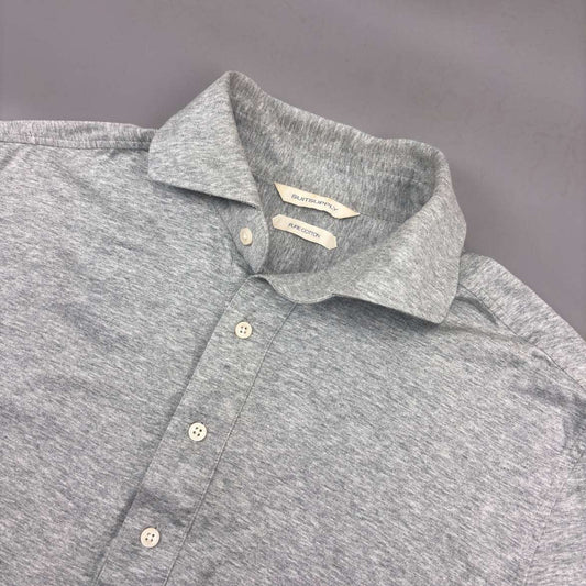Grey Suitsupply Polo Shirt - Men L - Very Good - Revaleur