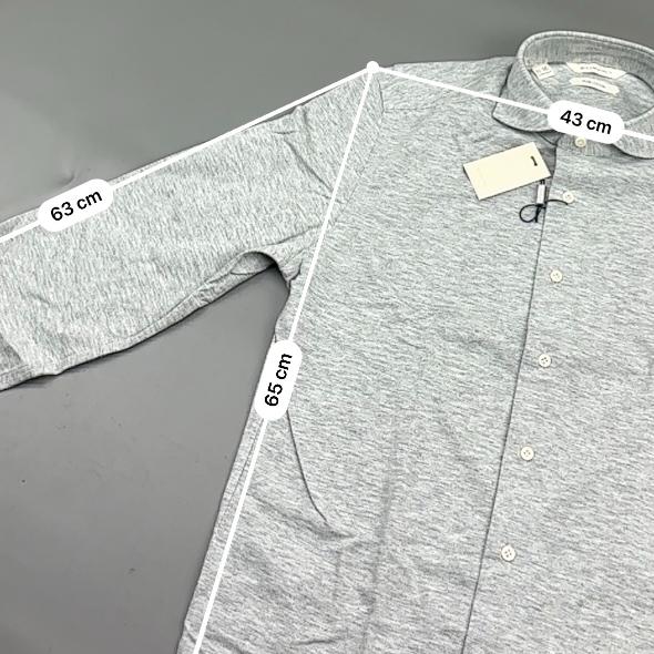 Grey Suitsupply Shirt - Men 38 - New With Tags - Revaleur