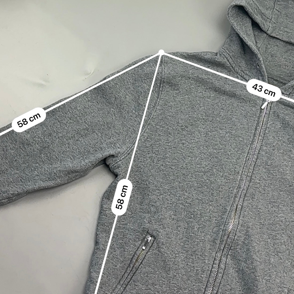 Grey Suitsupply Zip Vest - Men M - Very Good - Revaleur