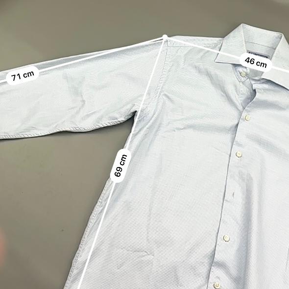 Light Blue Suitsupply Shirt - Men M - Very Good - Revaleur