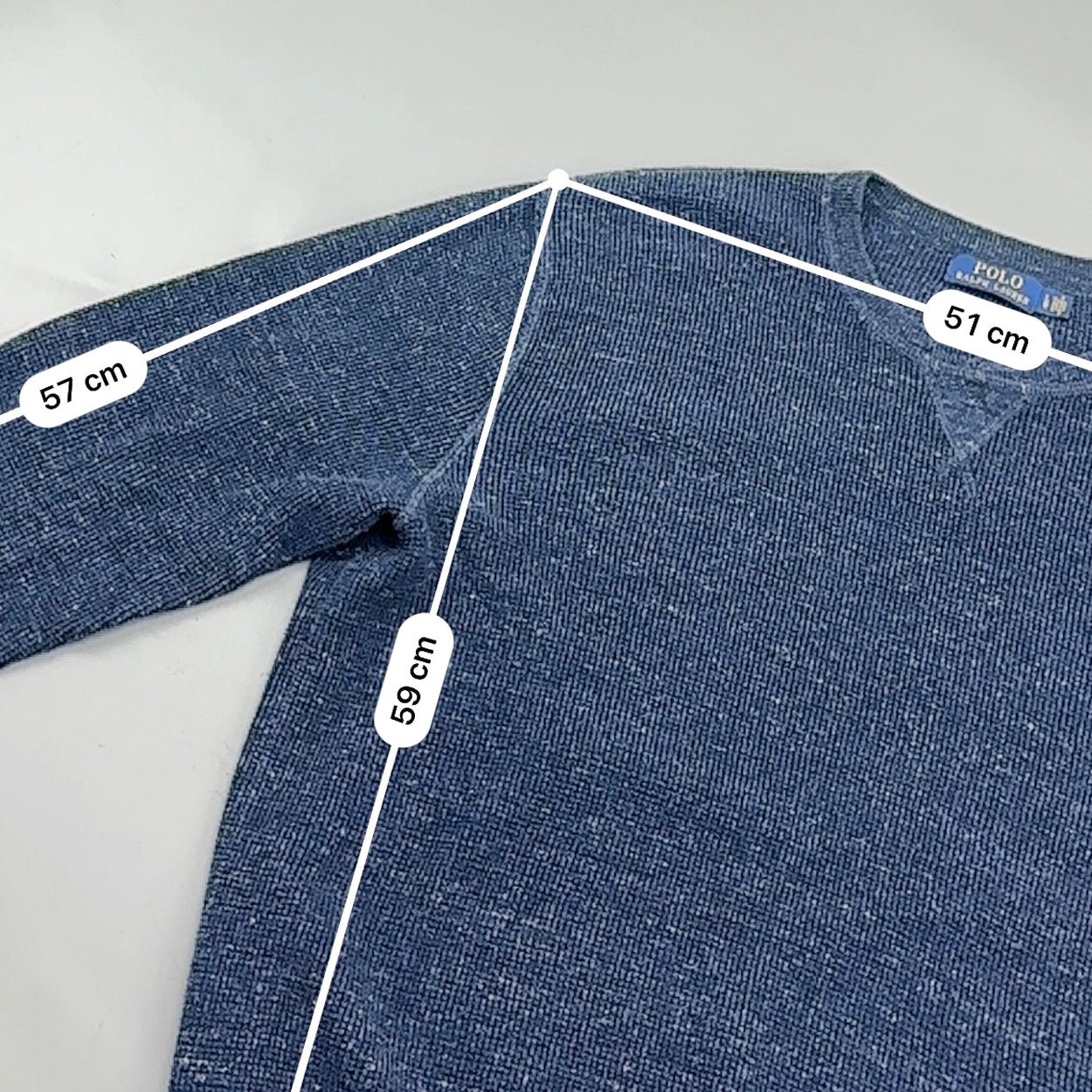 Navy Ralph Lauren Jumper - Men L - Very Good - Revaleur