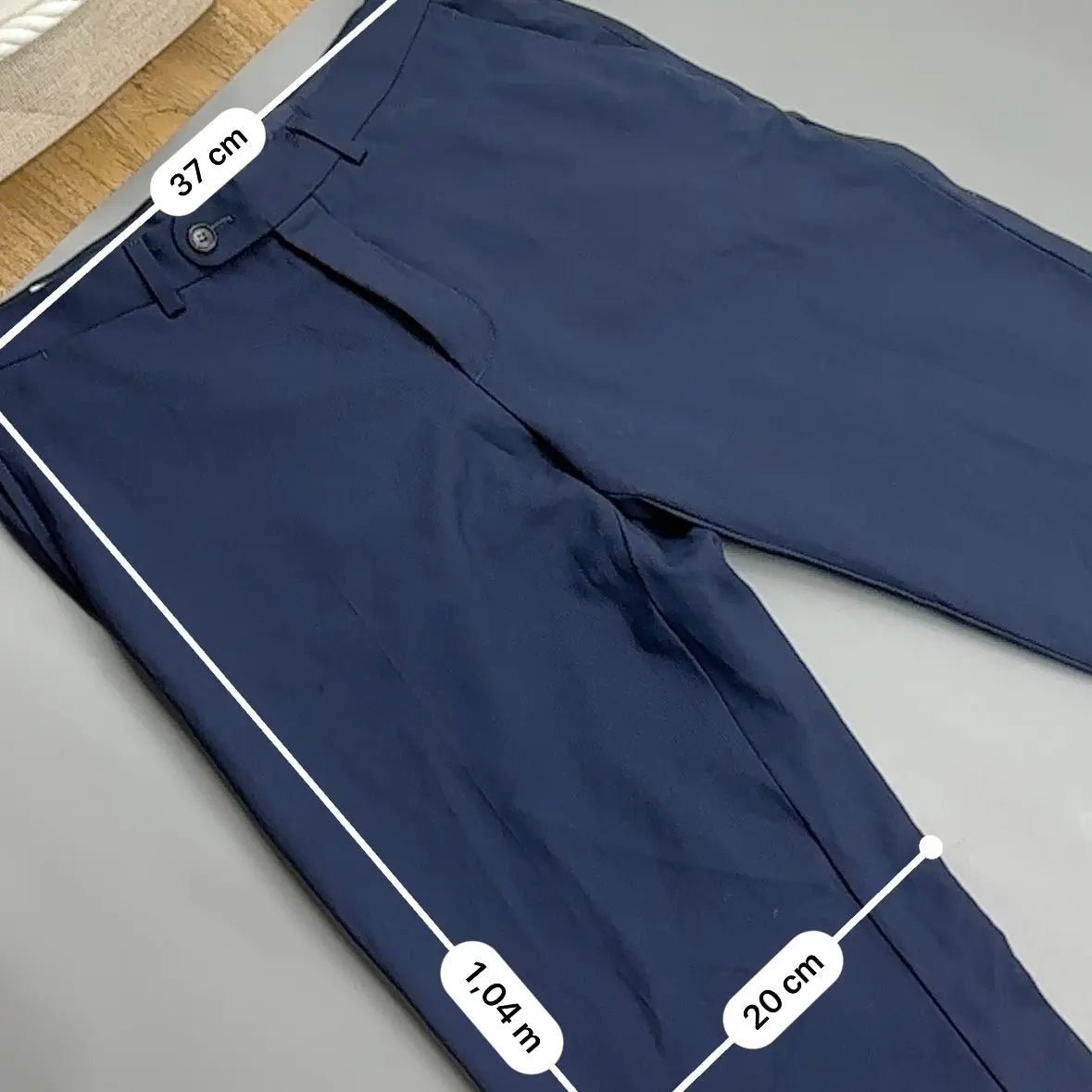 Navy Suitsupply Traveller Suit Pants - W32 - Excellent Condition - Revaleur