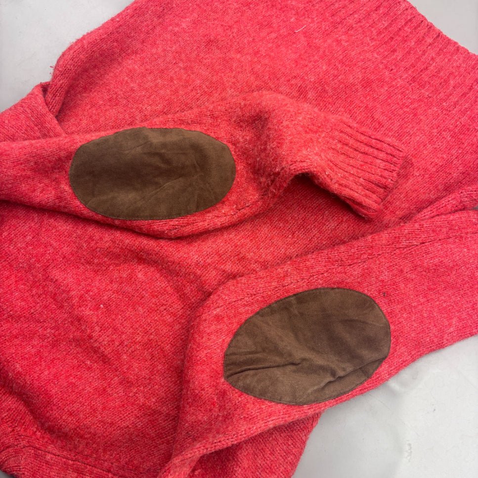 Orange Ralph Lauren Knitted Sweater - Women L - Very Good - Revaleur