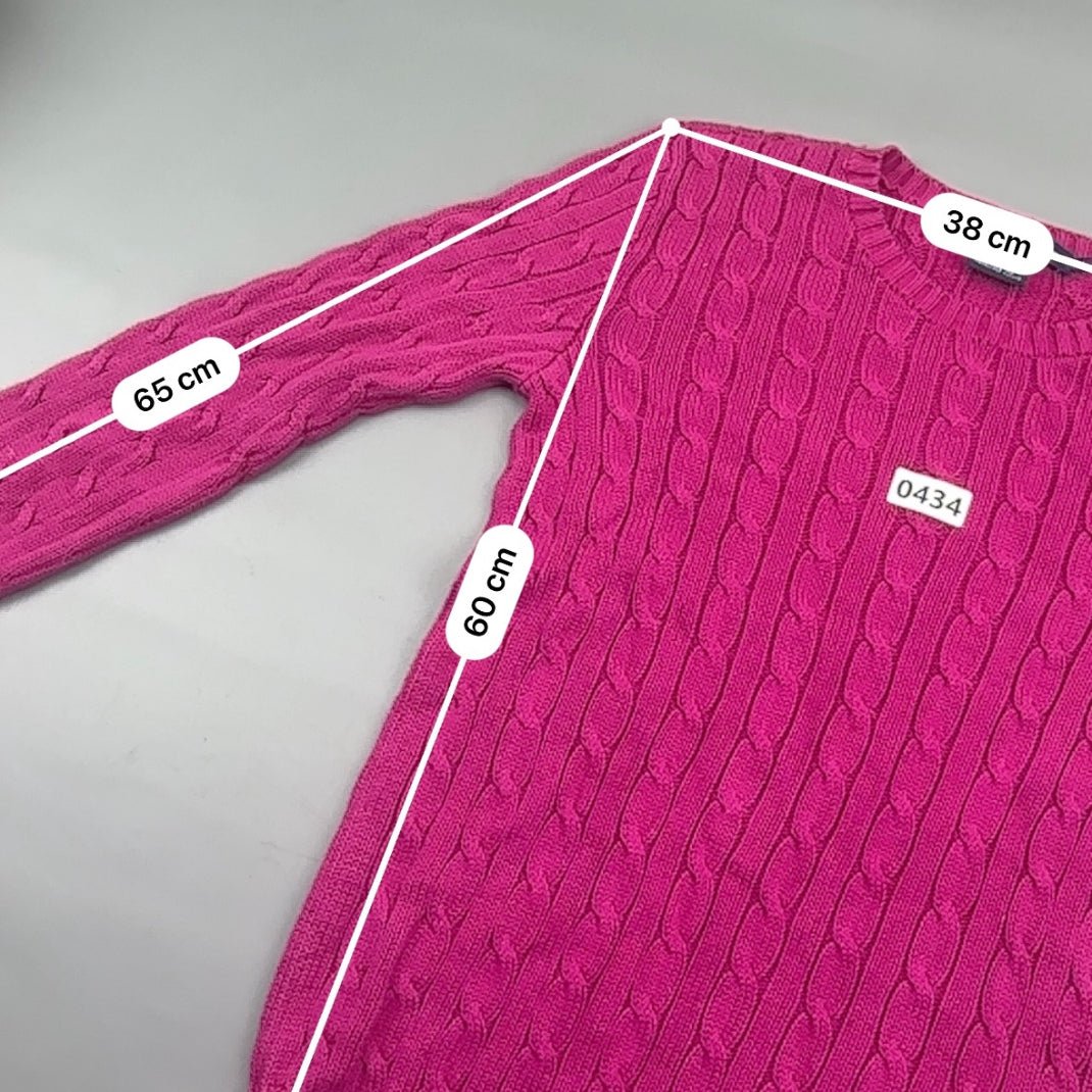 Pink Ralph Lauren Knitted Sweater - Women M - Very Good - Revaleur