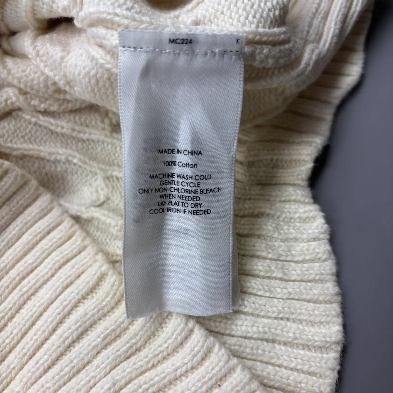 White Ralph Lauren Knitted Spencer - L (Kids) - Very Good Condition - Revaleur