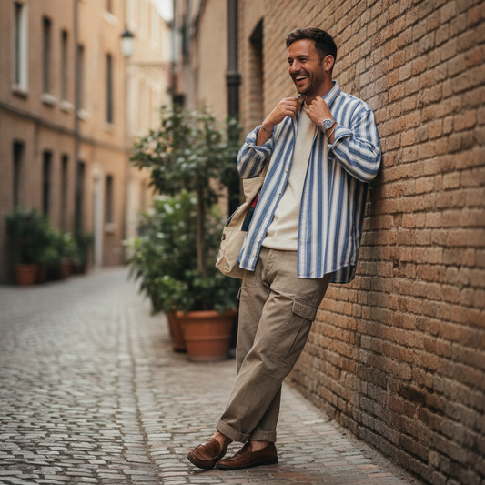 How to Style Oversized Vintage Shirts: The Complete Men's Outfit Guide