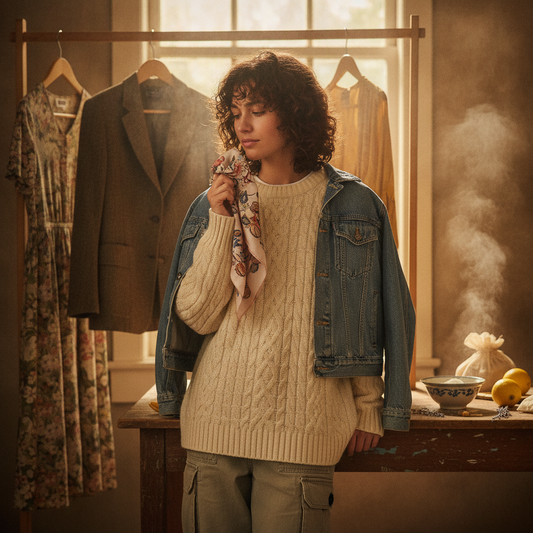 How to Remove Odour from Vintage Clothing at Home (A Complete, Honest Guide)
