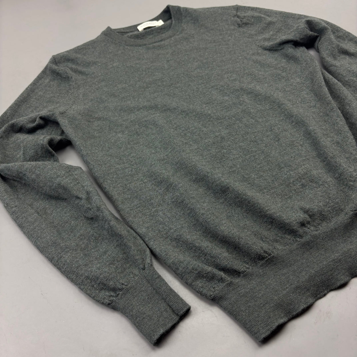 (1205) Dark Green Suitsupply Jumper - Men XS - Very Good - Revaleur