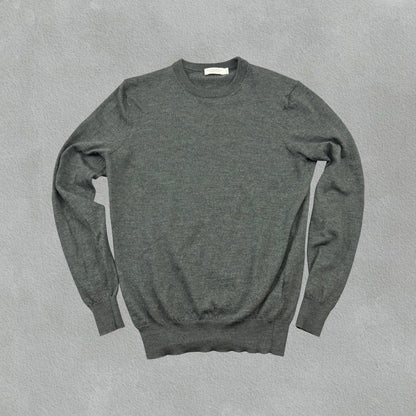(1205) Dark Green Suitsupply Jumper - Men XS - Very Good - Revaleur