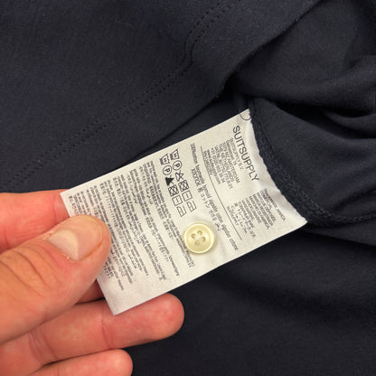 Navy Suitsupply Henley - Men S - New With Tags