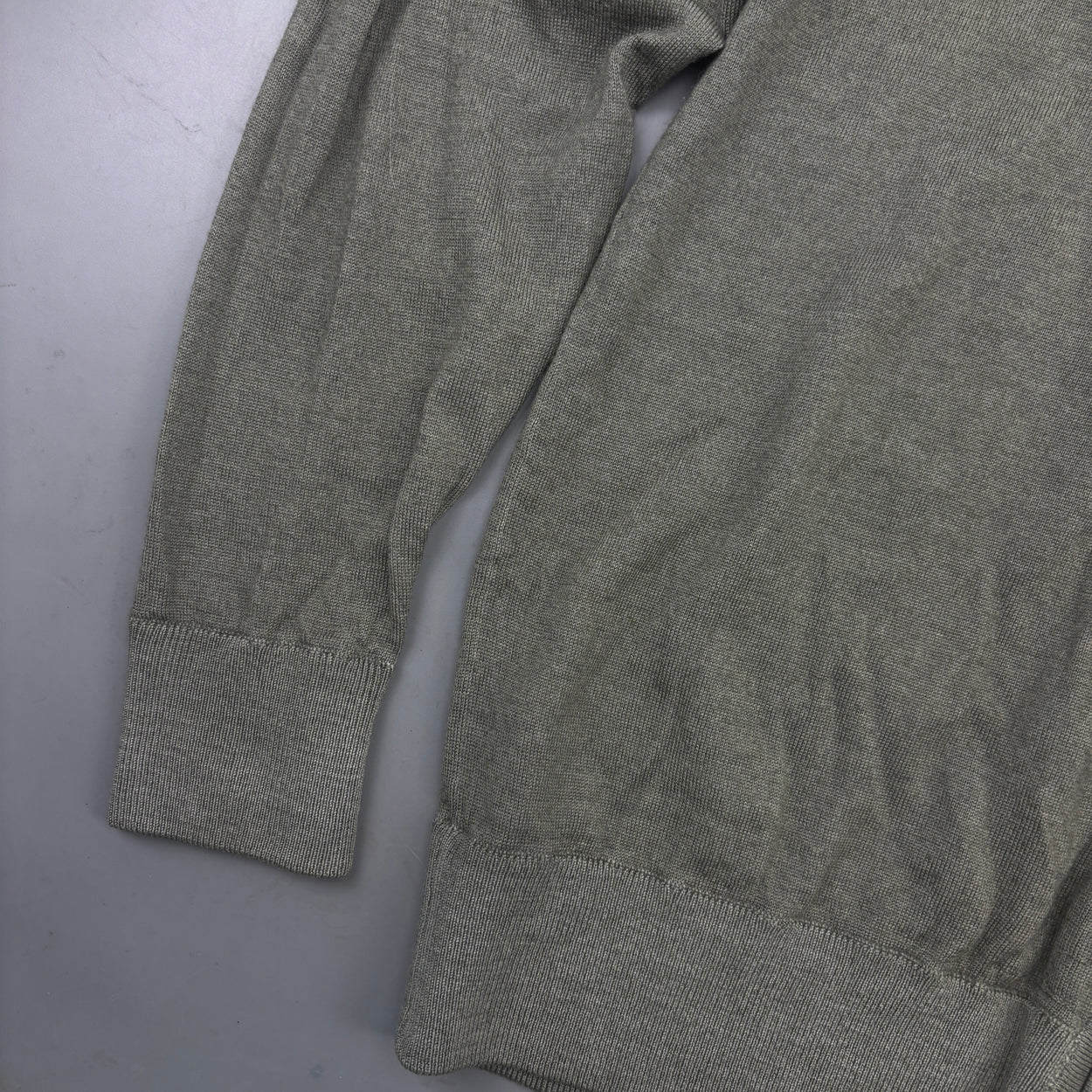 Khaki Profuomo Zip Vest - Men S - Very Good