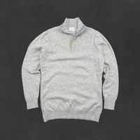Beige Profuomo Half Zip - Men S - Very Good