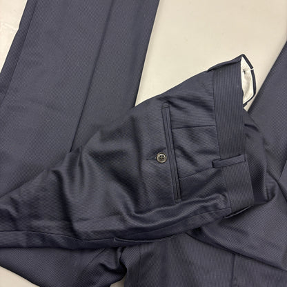 Blue/White Suitsupply Suit Pants - Men W40 - New With Tags